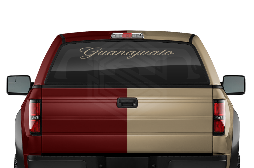 GUANAJUATO GTO Mexico Decal Sticker Windshield Window Vinyl Graphic Banner Text Font-Altogscr 36"x4.25"+