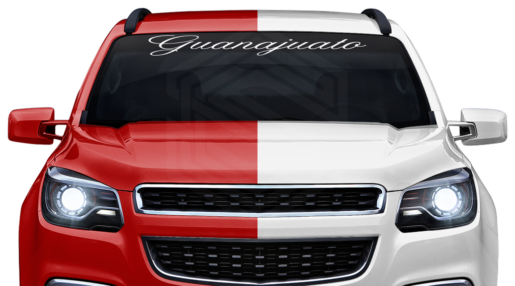 GUANAJUATO GTO Mexico Decal Sticker Windshield Window Vinyl Graphic Banner Text Font-Altogscr 36"x4.25"+