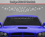 Design #102-05 Stardust - Windshield Window Vinyl Decal Sticker Graphic Banner 36"x4.25"+