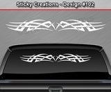 Design #102 - 36"x4.25" + Windshield Window Tribal Accent Vinyl Sticker Decal Graphic Banner