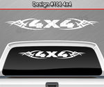 Design #106 4x4 - Windshield Window Tribal Vinyl Sticker Decal Graphic Banner Truck 36"x4.25"+
