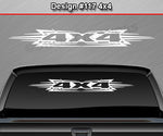 Design #117 4x4 - Windshield Window Tribal Accent Vinyl Sticker Decal Graphic Banner Truck 36"x4.25"+