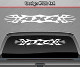 Design #120 4x4 - Windshield Window Tribal Accent Vinyl Sticker Decal Graphic Banner Truck 36"x4.25"+