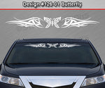 Design #126 Butterfly - Windshield Window Tribal Accent Vinyl Sticker Decal Graphic Banner 36"x4.25"+