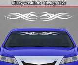 Design #127 - 36"x4.25" + Windshield Window Tribal Accent Vinyl Sticker Decal Graphic Banner