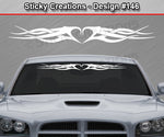 Design #146 - 36"x4.25" + Windshield Window Tribal Accent Vinyl Sticker Decal Graphic Banner
