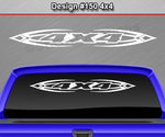 Design #150 4x4 - Windshield Window Tribal Accent Vinyl Sticker Decal Graphic Banner Truck 36"x4.25"+