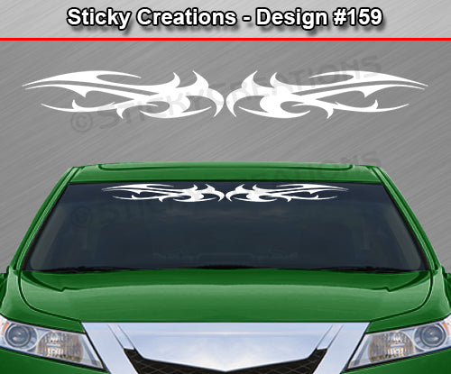 Design #159 Windshield Window Tribal Thorns Vinyl Sticker Decal Graphic Banner 36"x4.25"