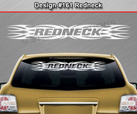 Design #161 Redneck - Windshield Window Tribal Flame Vinyl Sticker Decal Graphic Banner 36"x4.25"+