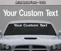 Arial Bold Font #1010 - Custom Personalized Your Text Letters Preview