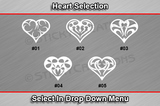 Sticky Creations - Heart Selection
