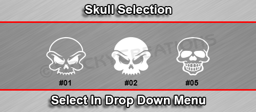 Sticky Creations - Skull Selection